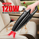 12V 120W Mini Portable Wired Wet And Dry Multifunctional Car Vacuum Cleaner