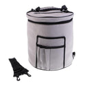 Portable Yarn Holder Tote Storage Basket Bag Organizer Crocheting Knitting