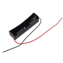 5 Pcs New 18650 17500 18500 Battery 3.6~4.2V Clip Holder Box Case Black A