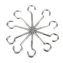 10pcs Heavy Duty Screw In Eye Hooks Picture Frame Hanging Wall Wood 78mmx4.5mm