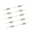 10Pcs 5W 0.22 ohm Non-inductive Ceramic Cement Resistor Wirewound Resistance