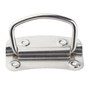 Polished Stainless Steel Boat Locker Pull Ring Handle Flush Lift Handle