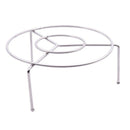 Home Kitchen Cooking Stainless Steel 4.7" Diameter Round Steamer Steam Rack