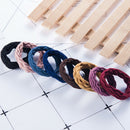 5x Resilience Seamless Girl Elastic Rubber Hair Ties Band Rope Ponytail Holder
