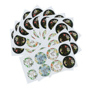 80 pcs/10 sheet Gift Sealing Stickers Thank you Design Party Gift Decor LabSEAU
