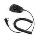 2 Pin Mini PTT Speaker MIC Walkie Talkie Accessories For Baofeng UV5R 888S  G8S4