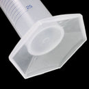 4pcs Plastic Graduated Laboratory Measuring Cylinder 10mL,25mL,50mL,100mL Kit