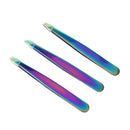 Colorful Hair Removal Eyebrow Tweezer Eye Brow Clips Beauty Makeup Tools LJ