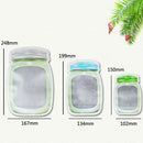 15*Zipper Bag Food Preservation Bag Baking Biscuit Candy Snack Storage Bag