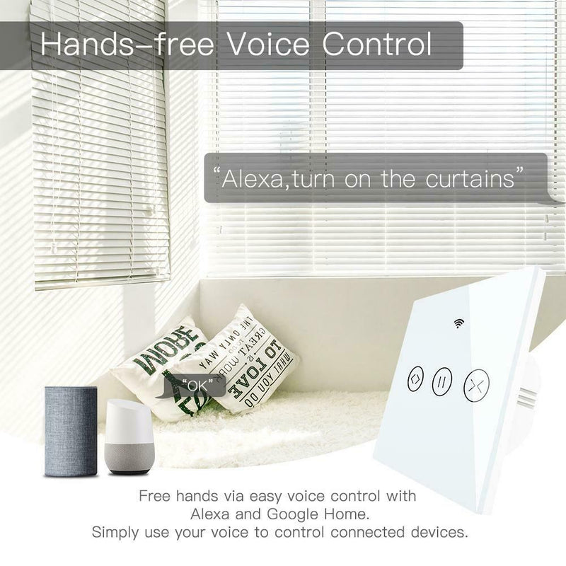 Electric Motorized Curtain Blind Roller Shutter WiFi Smart Curtain Switch