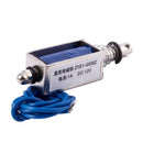 DC 12V 1A 10mm Stroke Push Pull Type Open Frame Solenoid Electromagnet