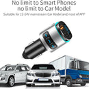 Bluetooth Car Charger FM Transmitter Hands-free BT4.2 MP3 Player Car Kit