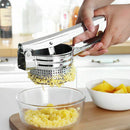 Kitchen Stainless Steel Potato Ricer Masher Fruit Vegetable Press+Scraper Kit