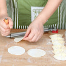 1 Pcs Stainless Steel Non Stick Rolling Pin Fondant Cake Hollow Baking Roug Y1J5