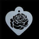 Excellent Rose Flower Leaf Cake Stencil Wedding Coffee CupcakeCookieDecorationLJ