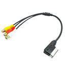 Car Audio Interface AMI To RCA Cable Wire For Audi \ A8 \ Q5 \ Q7 \ R8 \ TT