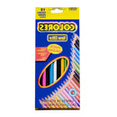 12 Colors Wooden Colorful Pencils Secret Garden Coloring Drawing Pen Tools A