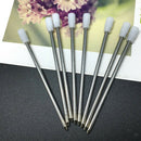 Finest Set of 50 Standard Ink 1mm Rollerball Pen Gel Pen Refills for Staff