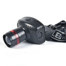 LED Headlight Flashlight Frontal Lantern  Head Torch Light Bike Riding Lamp OZ