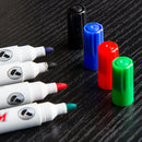 4pcs Whiteboard 4 Colors Marker Pens White Board Dry-Erase Marker Fine 2mm Nib