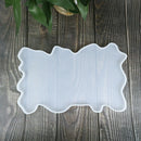 39*24cm Crystal Epoxy Tray Making Silicone Mold Irregular Large Rectangular DIY#