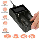 Universal Battery Charger, LCD Display Smart Charger for Rechargeable Batte M7F3