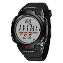 Sport Big Dial Men Electronic Waterproof Climb Luminous Digital Watch/Black A