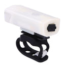 Mountain Bike Headlight USB Rechargeable Super Bright Riding Tool (White)
