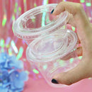 5pcs 110ml Storage Container Organizer Box For Light Clay Foam Mud Kids ToysFT