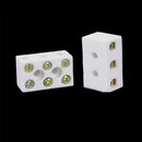 2Pcs High Temperature Ceramic Connector Block 15A 3 Way FT