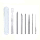 6Pcs/Set Stainless Steel Paracord FID Set Lacing Stitching Needles Smoothin Q8Y7