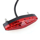 Red 15 LED Motorcycle ATV Bike Brake Stop Tail Light Rear Lamp DC 12V Universal