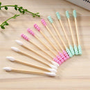 100pcs/pack Double Head Cotton Swab Women Makeup Cotton Buds Tip Sticks
