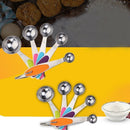 Stainless Steel Measuring Spoon Scale Kitchen Silicone Measuring Cups And S