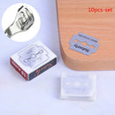10Pcs Stainless Steel Replacement Blades For Foot Hard Skin Remover Hand Foot  Z