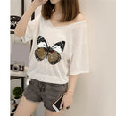 Iron On Patch Embroidered Applique Shirt  Sewing on Holes Clothes Butterfly  OZ