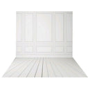 3x5ft Vinyl Photography backdrops White Brick Wall wood floor wedding backg
