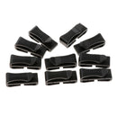 Webbing Ending Clip Buckle Fastener Organizer for Molle Bag Backpack Strap Belts