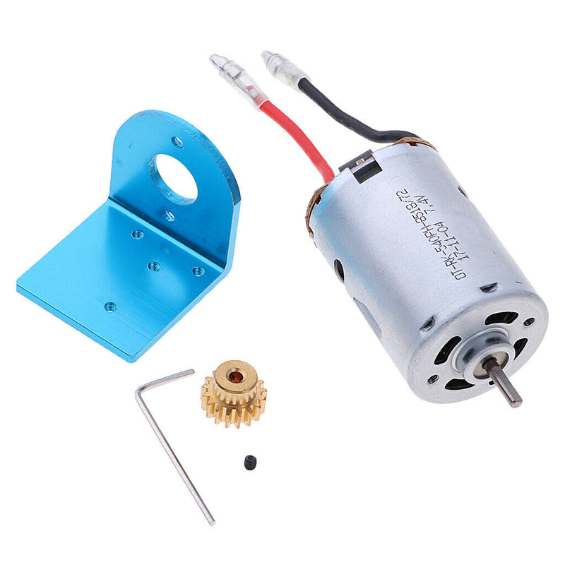For Wltoys 12428 12423 1/12 RC Car 540 Motor 17T Gear Motor Seat