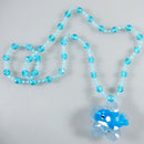 LED Flashing Necklace Cartoon Animals Light Up Pendants Party Heart Flower