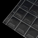 5 Pages 30 Pockets Classic Coin Holder Sheets For Storage Collection Album Case