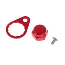3pcs Anti-rust Fishing Reel Handle Locking Plate Screws M8 Nut - Left Hand