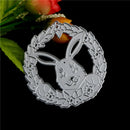 Easter Rabbit Metal Cutting Dies For DIY Scrapbook Embossing Album Paper Card SP