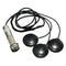 Universal Pickup Piezo 3 Transducer 6.35mm For Acoustic Guitar Ukulele Mand