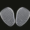 1 Pair Transparent Silicone Gel Cushion Insoles Massage Insert Half Size Pads Hn