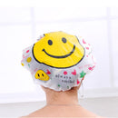 Women Cute Waterproof Elastic Plastic Shower Bathing Salon Hair Cap Hat ÃŽÂ¸pTOCA