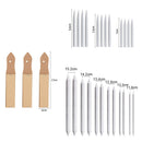 27pcs Pencil Sharpener Tortillions Paper Blending Stumps Art Blenders Stationery