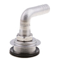 90 Degrees Bend Fits Marine Boat Fuel Gas Tank Vent - Stainless Steel