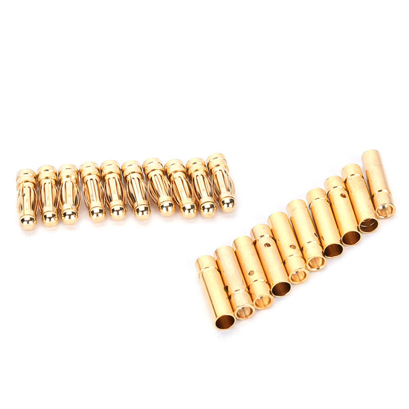 10 Pair 3mm male and female Bullet Banana Connector RC Battery Motor FT
