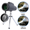 Portable Mini 50x60 Optical Lens Monocular Vision Night Phone Telescope + Clip